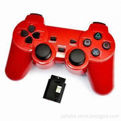 Wireless 3-in-1 Dual Vibration Joypad, Function of Programmable Compatible with Sony's PS3/PS2/PC